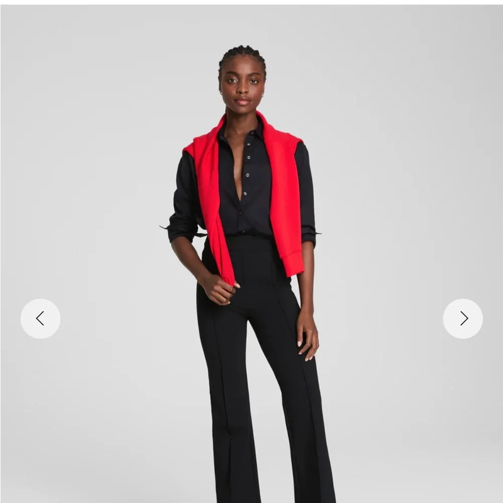 SPANX Black Flare Women's Pants - Picture 8 of 10